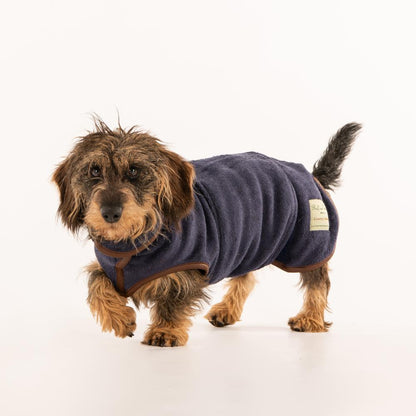 Ruff & Tumble - Country Dog Drying Coat - French Navy