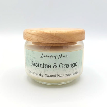 Jasmine & Orange - Natural Plant Wax Candle