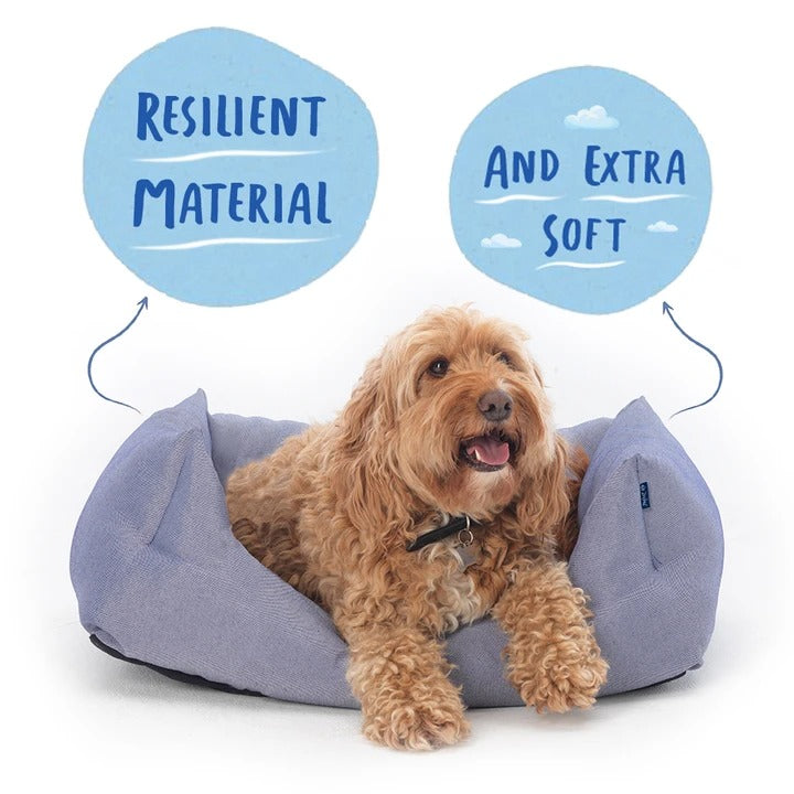 Project Blu Begal Eco Dog Bed Nest with Dog
